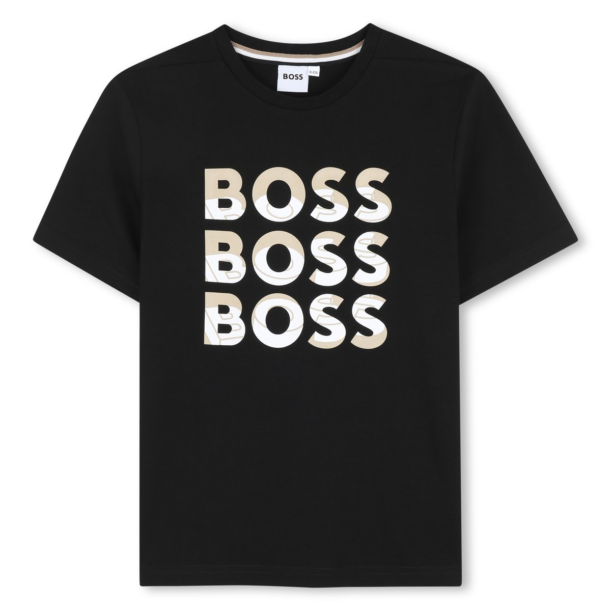 T-shirts à manches courtes black, BOSS KIDSWEAR