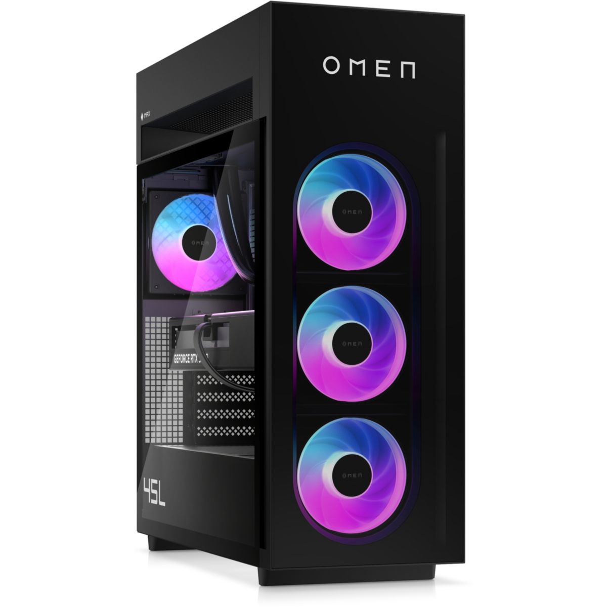 PC Gamer OMEN GT23-0007nf - AMD Ryzen 7 9800X3D - Nvidia Geforce RTX 5080 - 64 Go RAM DDR5 - SSD 4 To couleur unique, HP