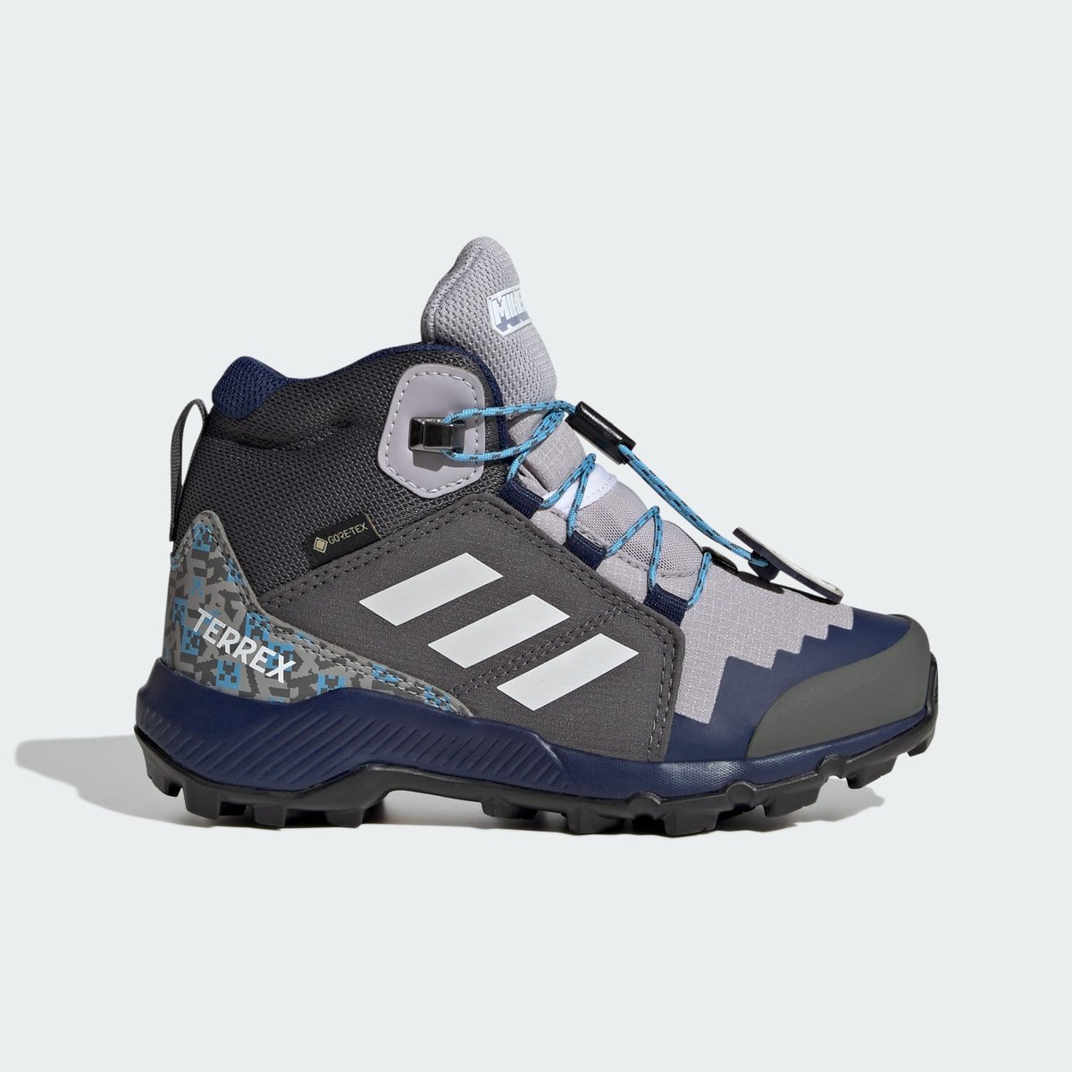 Chaussure De Randonnée Adidas Minecraft Terrex Mid Gore-Tex Enfants Chaussure De Randonnée Adidas Minecraft Terrex Mid Gore-Tex Enfants glory grey / grey one / grey five, adidas Performance