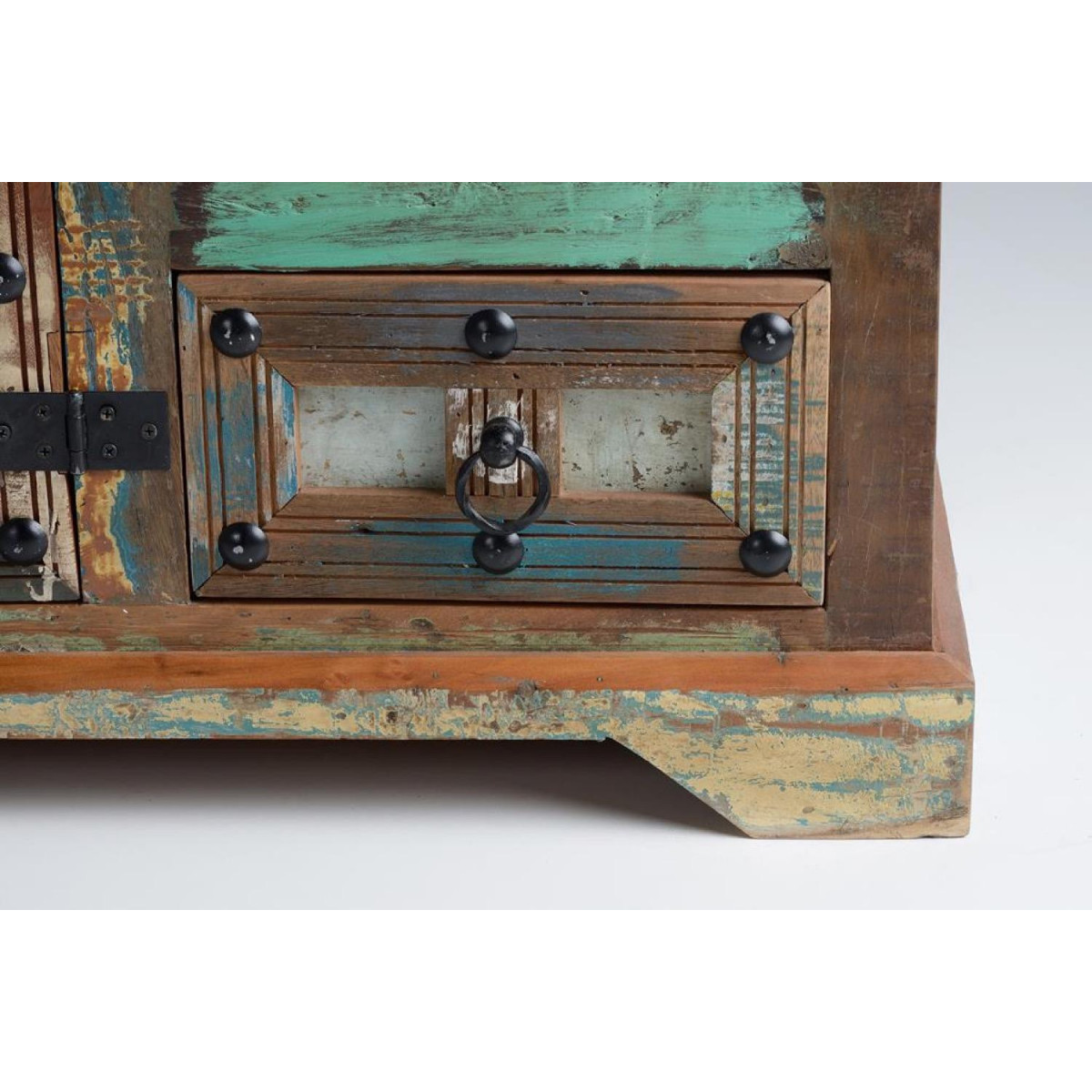 Buffet 3 tiroirs marron, DECORATION D’AUTREFOIS