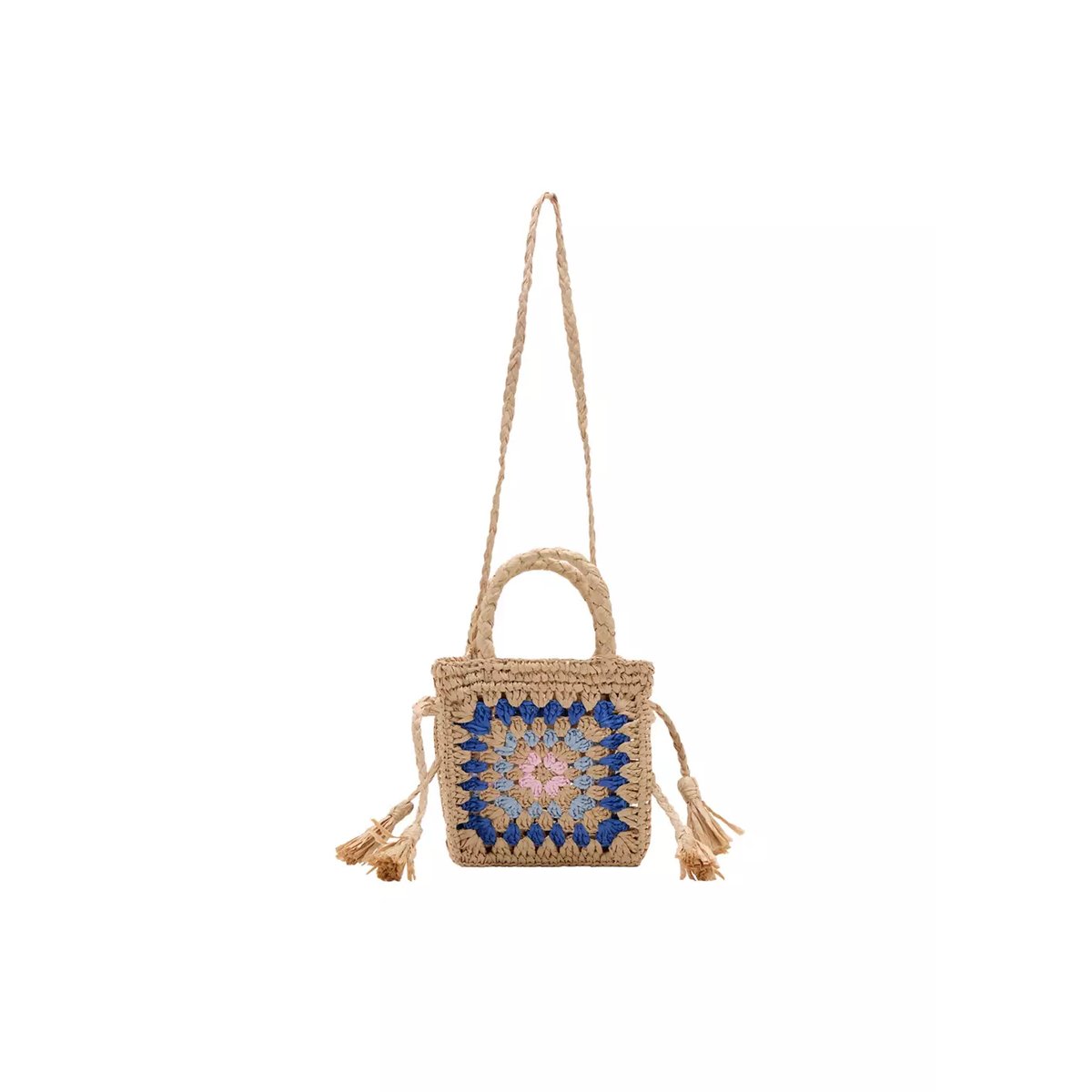 Sac fibre naturelle sable, MANGO KIDS