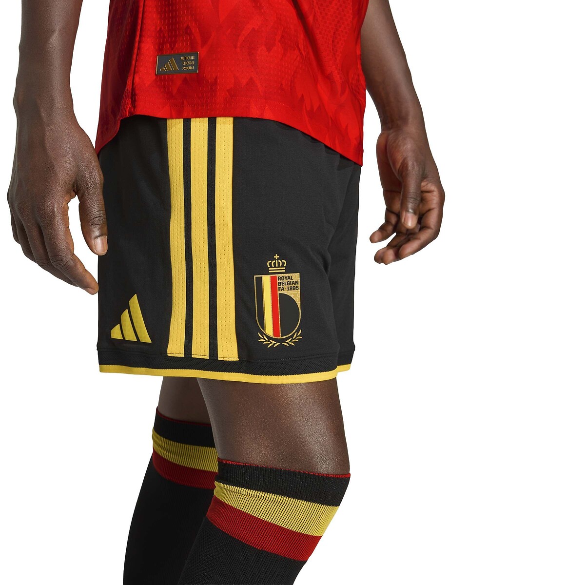 Pantaloncini autentici Home Belgio, Coppa del Mondo 2026 nero , adidas Performance