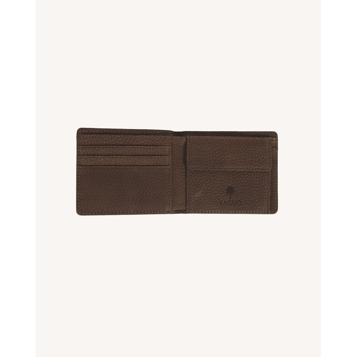 Portefeuille nylon PURSE camel, FAGUO