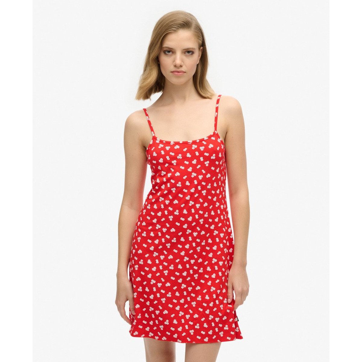 Robe rouge superdry on sale