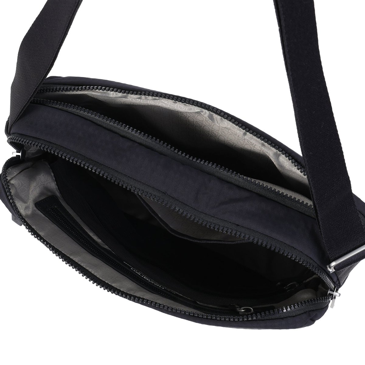 Sac bandoulière format A4 avec protection RFID vulcan blue, HEDGREN