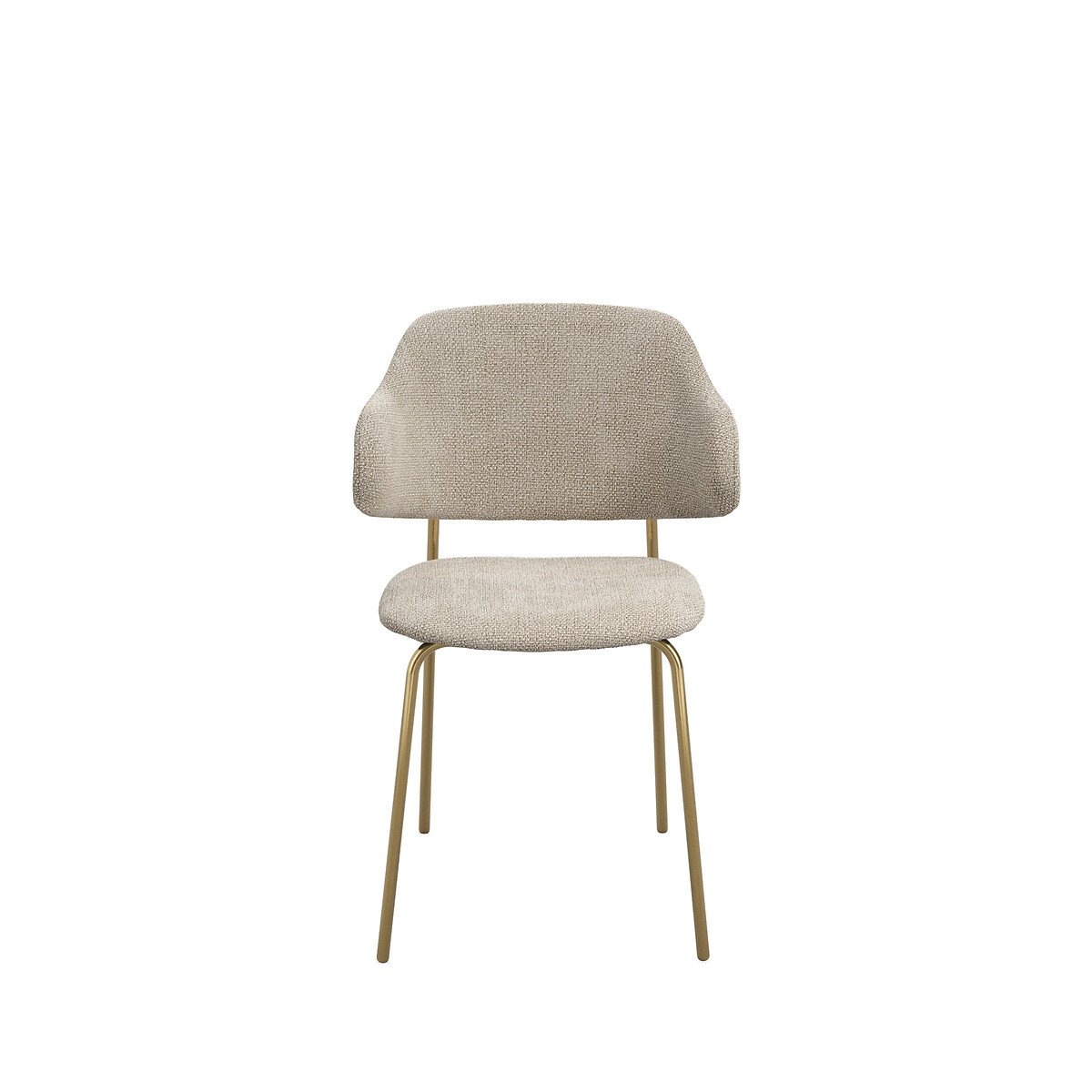 Grantchester Curve Upholstered Dining Chair (set of 2) wheat, ÉDITÉ