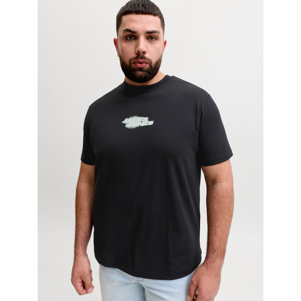 T-Shirt black 1, JACK & JONES