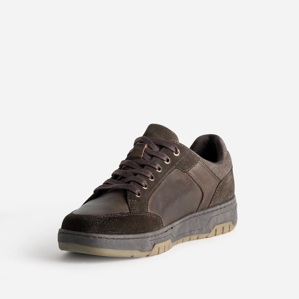 Basket en cuir PIETRO marron, ERAM