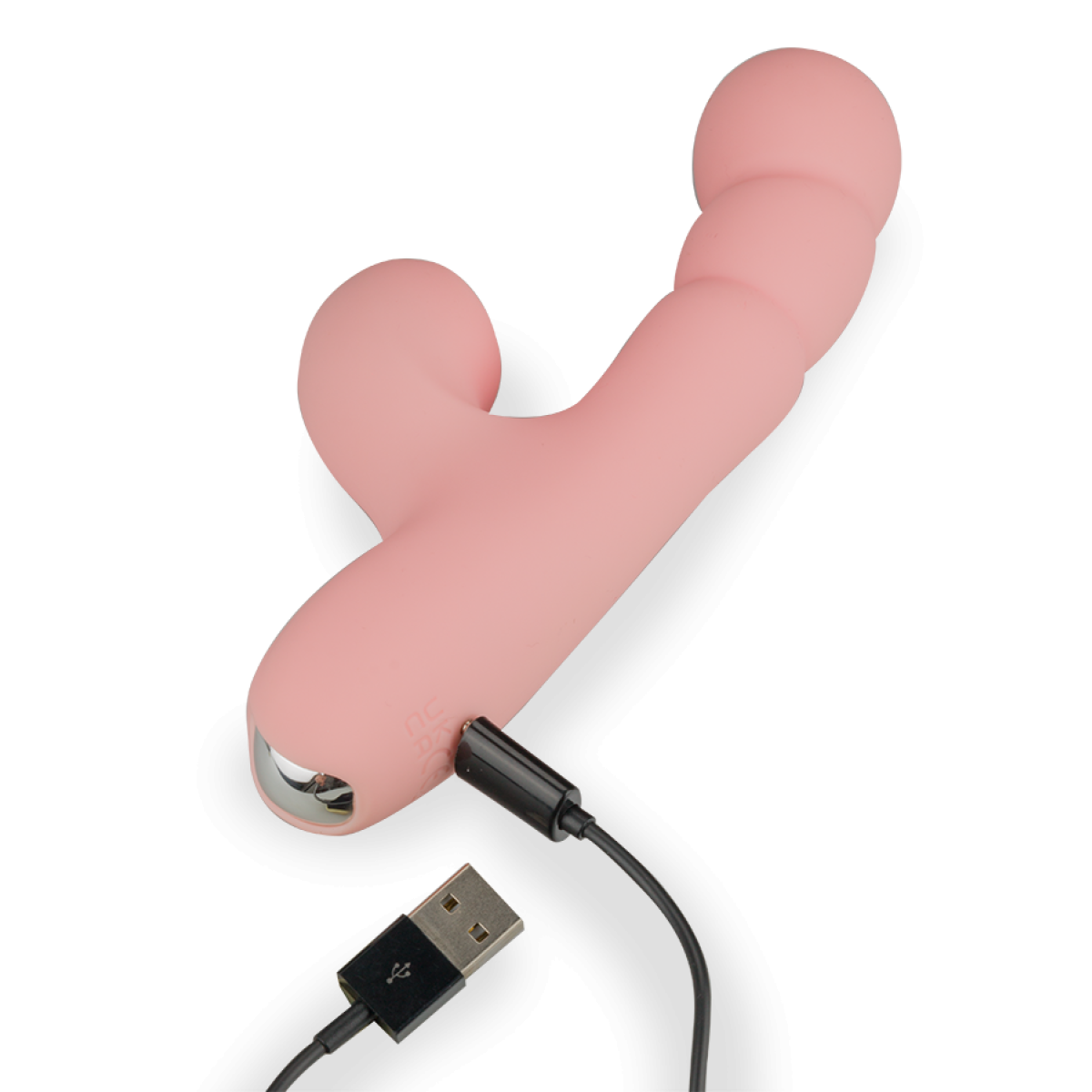 Vibromasseur puissant rabbit sans contact Auria rose, LOVE AND VIBES
