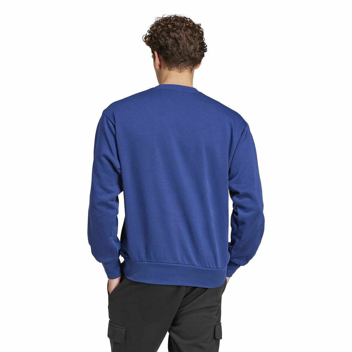 Sweat-shirt molleton Essentials Feelcozy bleu, ADIDAS SPORTSWEAR