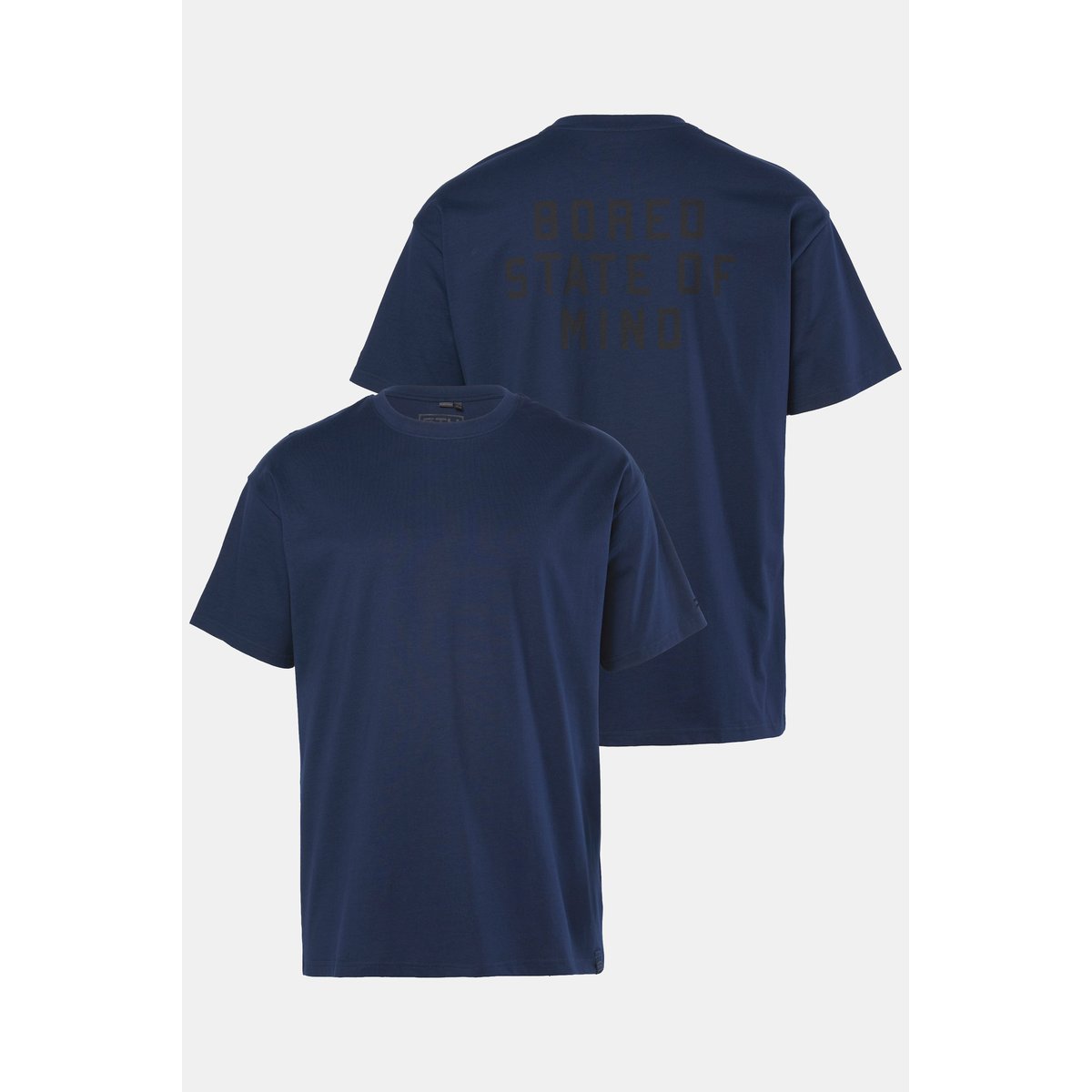 T-shirt oversize marine, STHUGE