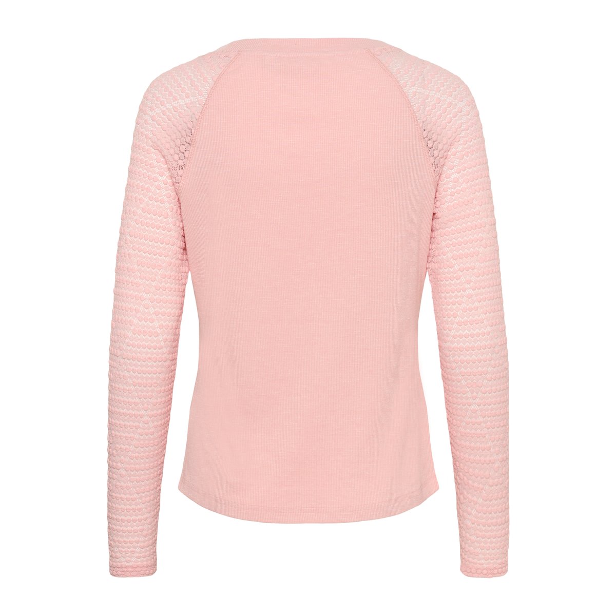 T-shirt à manches longues rose misty rose, CREAM