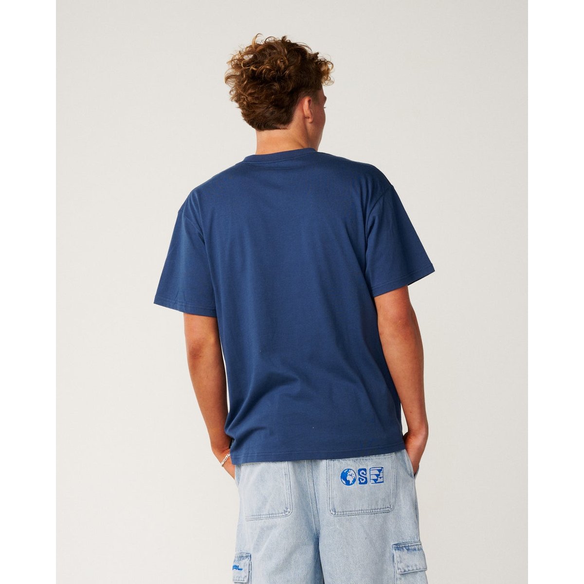 T-shirt Loose SEARCH SERIES VC Digicon light navy, RIP CURL