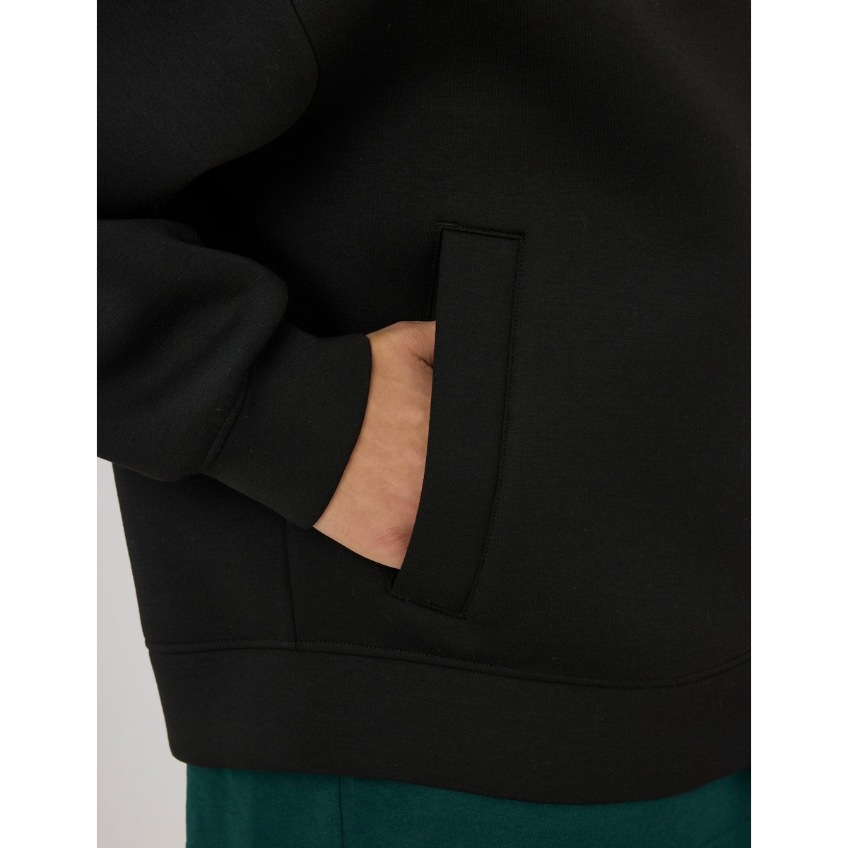 Sweat zippé néoprène noir, BZB