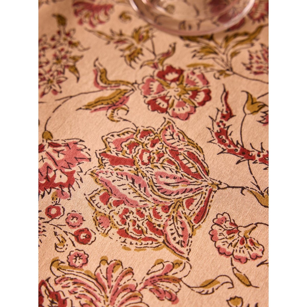 Nappe en coton indien imprimé Penjab imprimé penjab, CYRILLUS