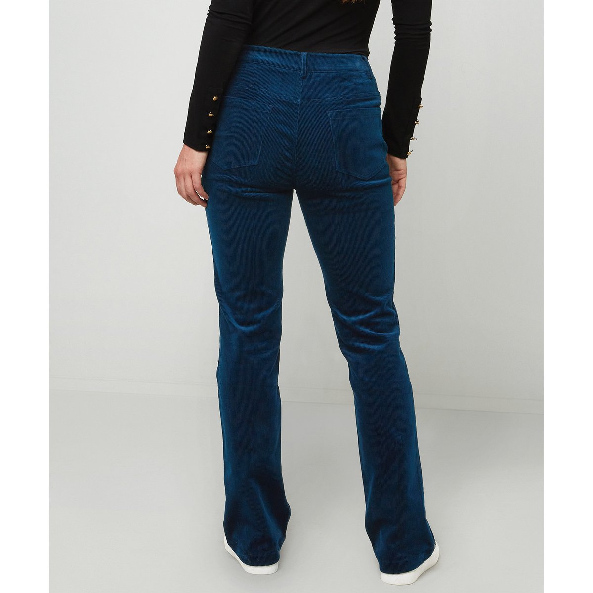 Pantalon Bootcut En Velours noir, JOE BROWNS