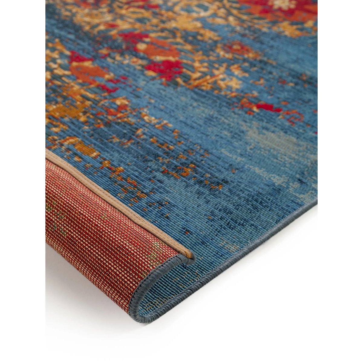 Tapis d'extérieur & intérieur ARTIS multicouleur/bleu, BENUTA