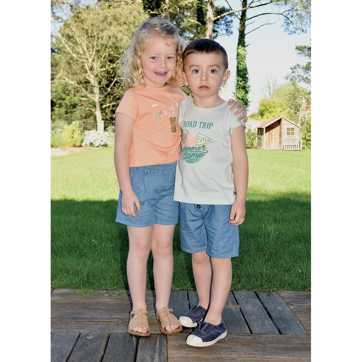 Bermuda nelco jean enfant bleu, SUCRE D'ORGE