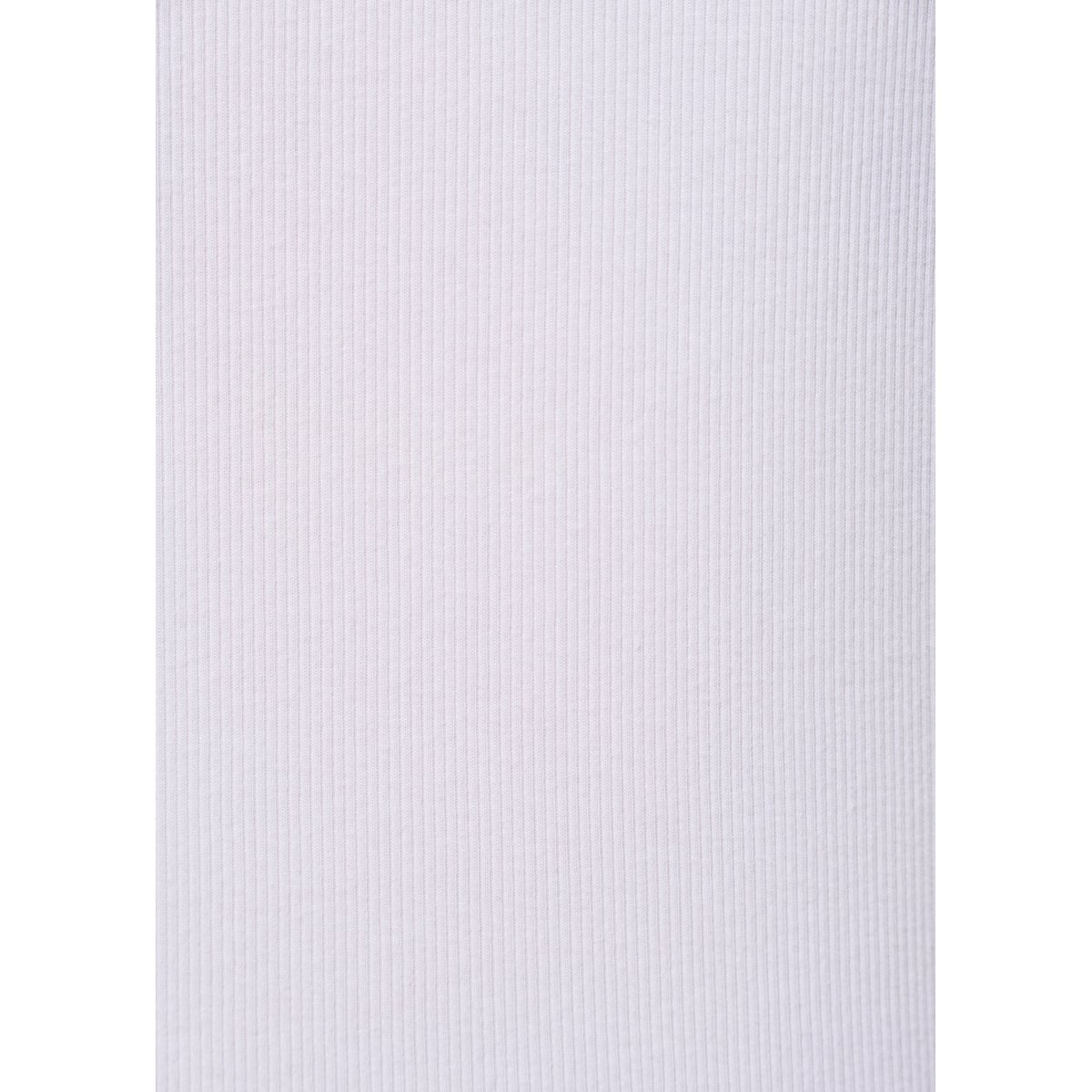 Débardeur côtelé ajusté blanc, HUMILITY