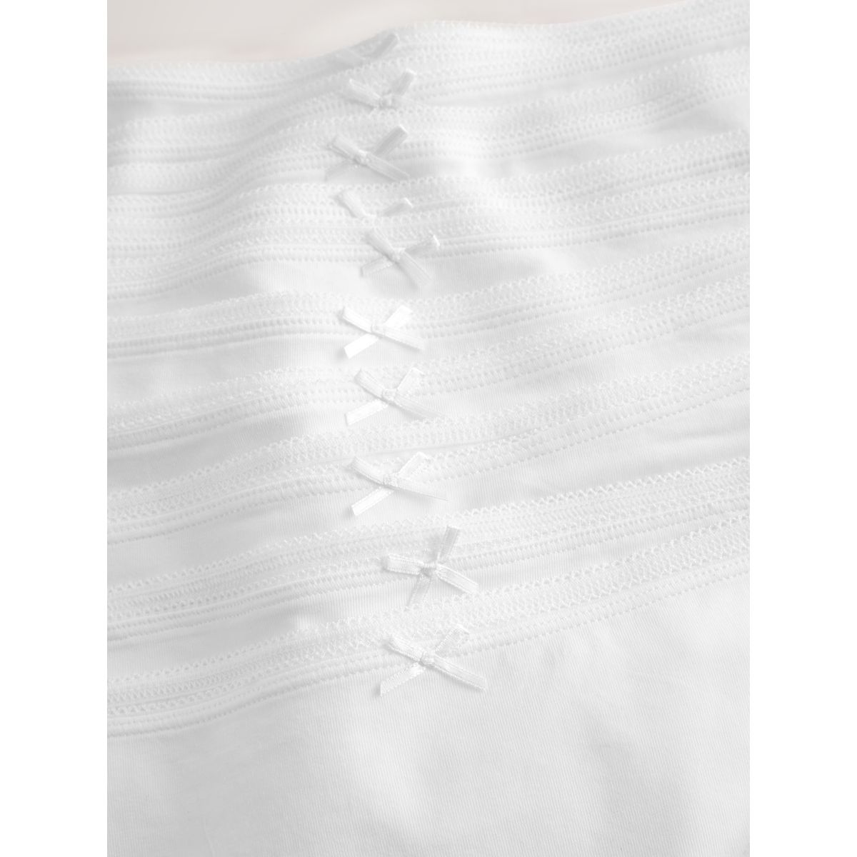 Culotte en coton majoritaire, lot de 10 blanc, NEXT