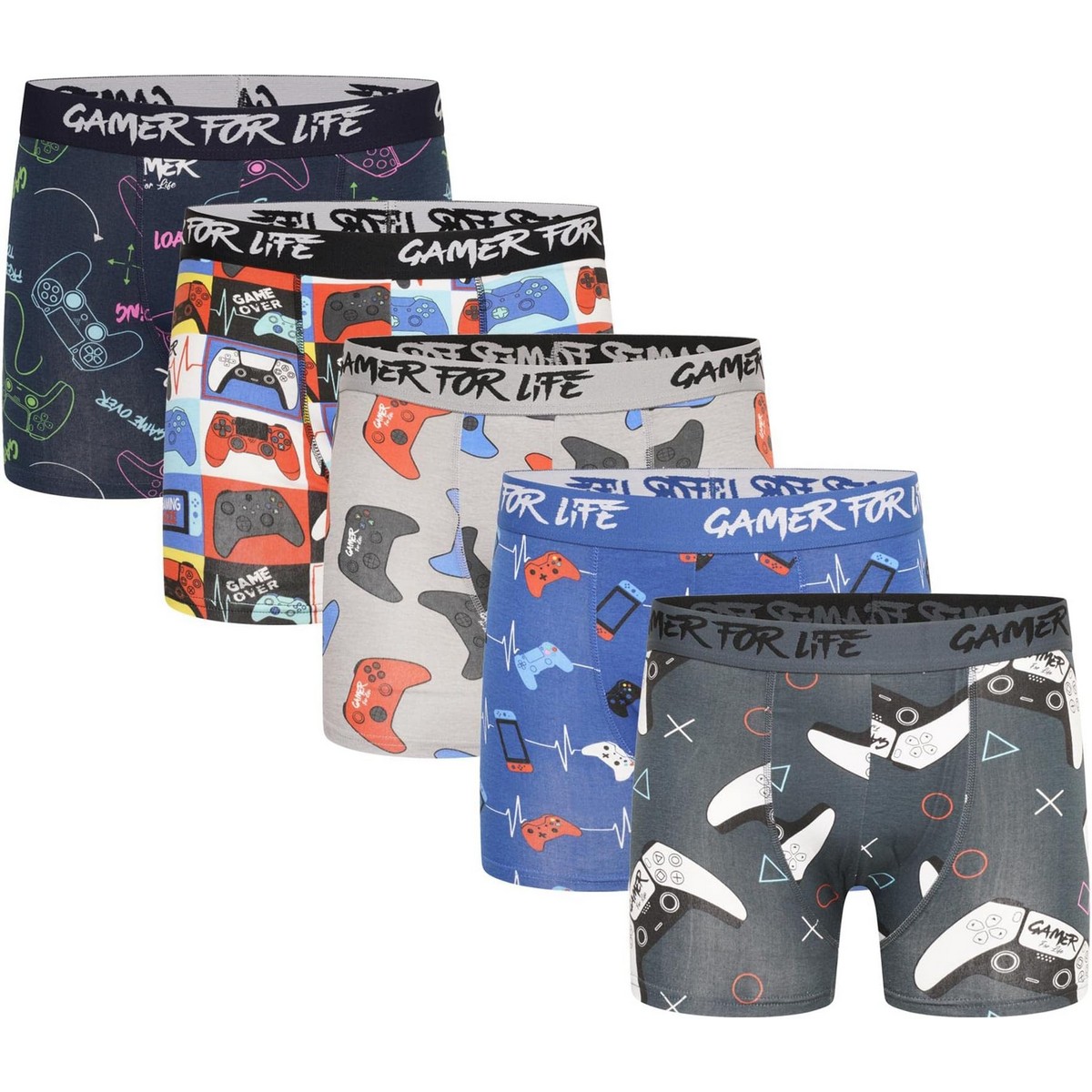 Boxers GAMER FOR LIFE multicolore, FLOSO