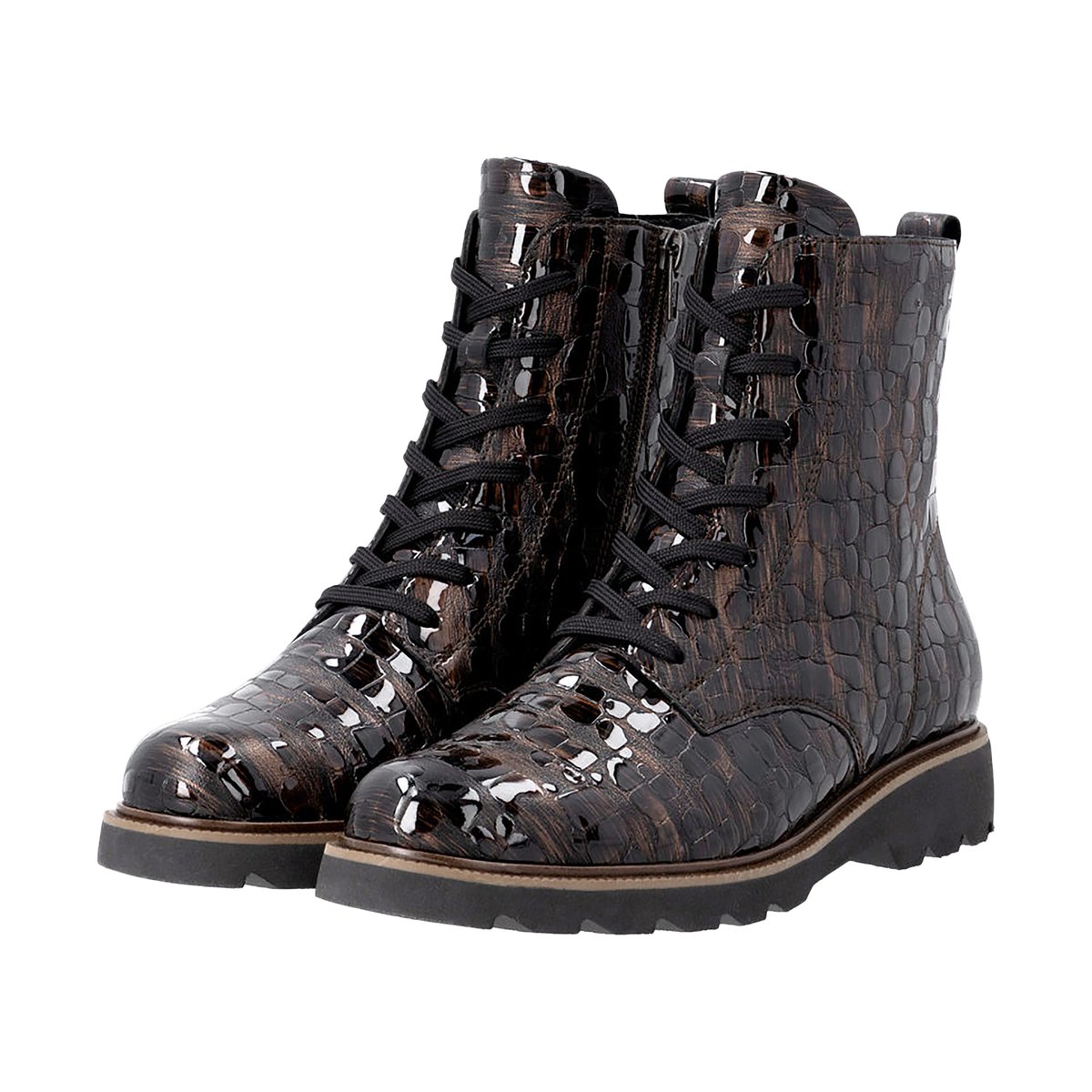 Bottine Cuir Rgd marron, REMONTE
