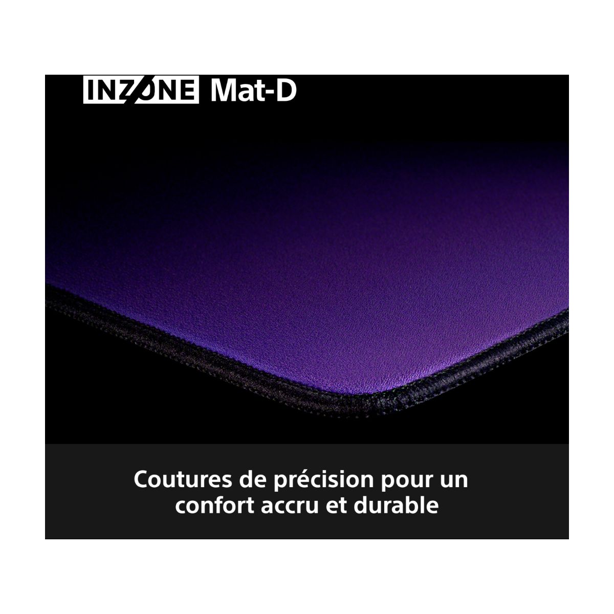 Tapis de souris INZONE MAT-D couleur unique, SONY