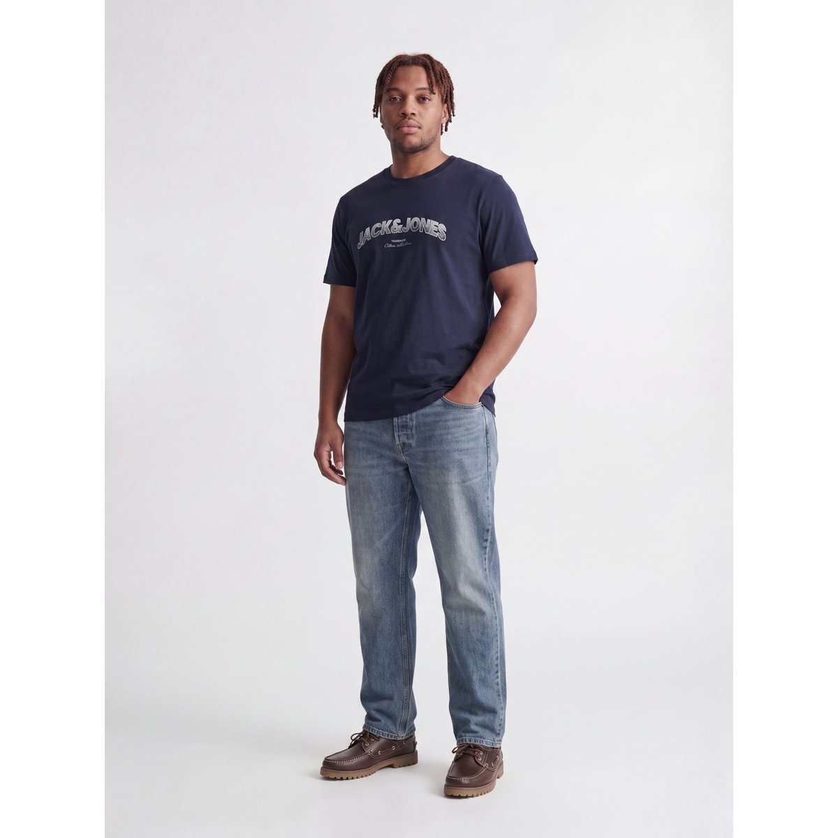 T-Shirt navy blazer 1, JACK & JONES