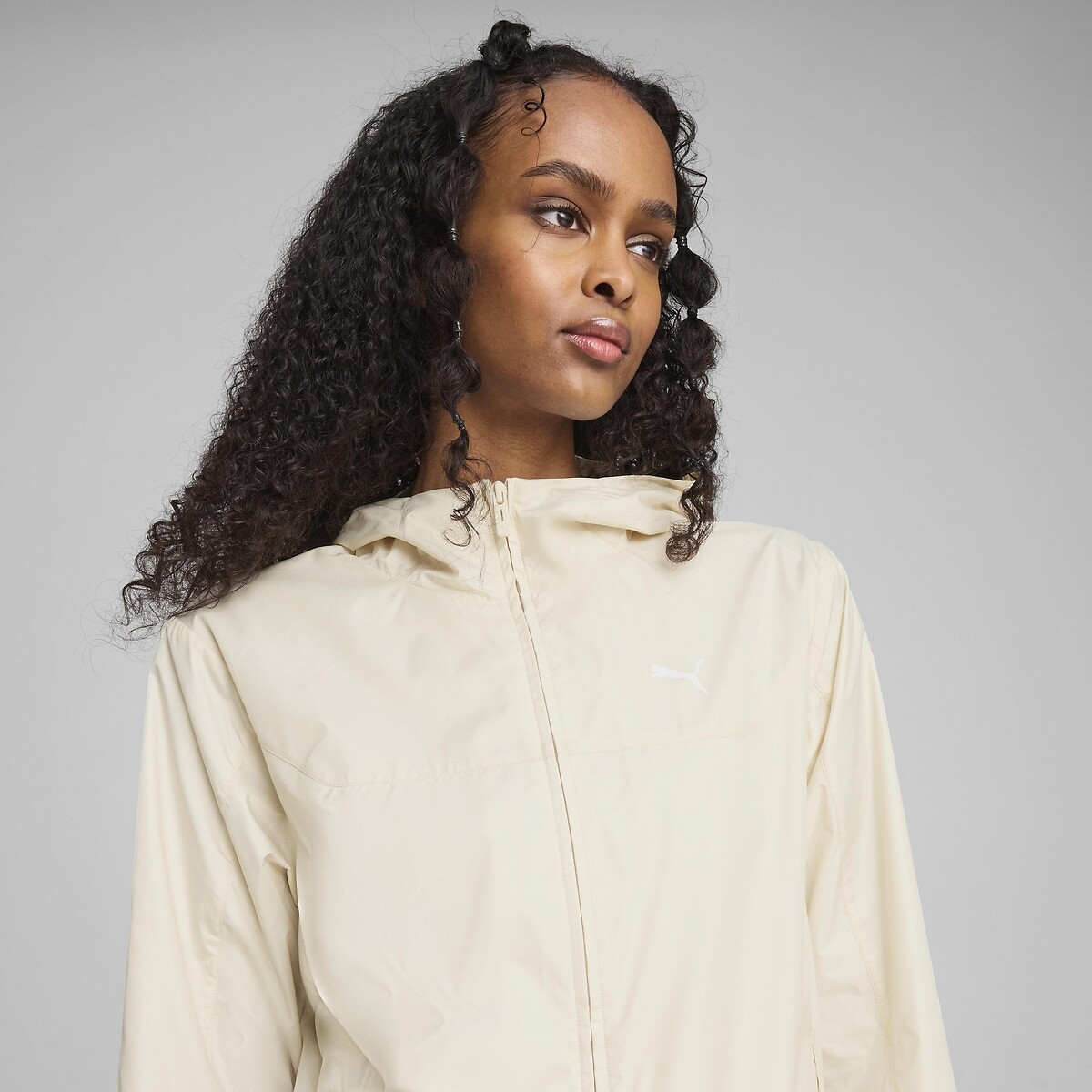 Corta-vento com capuz ESSENTIAL REGULAR cru, PUMA