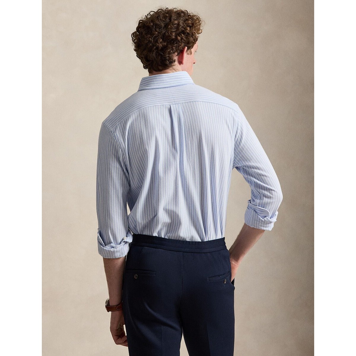 Camisa Oxford azul/blanco, POLO RALPH LAUREN