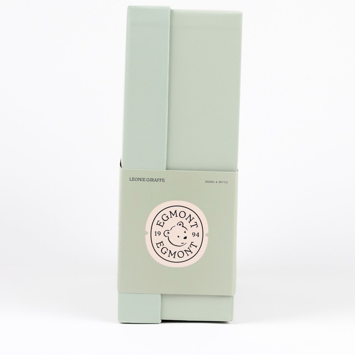 Coffret cadeau doudou et hochet Girafe beige, EGMONT TOYS