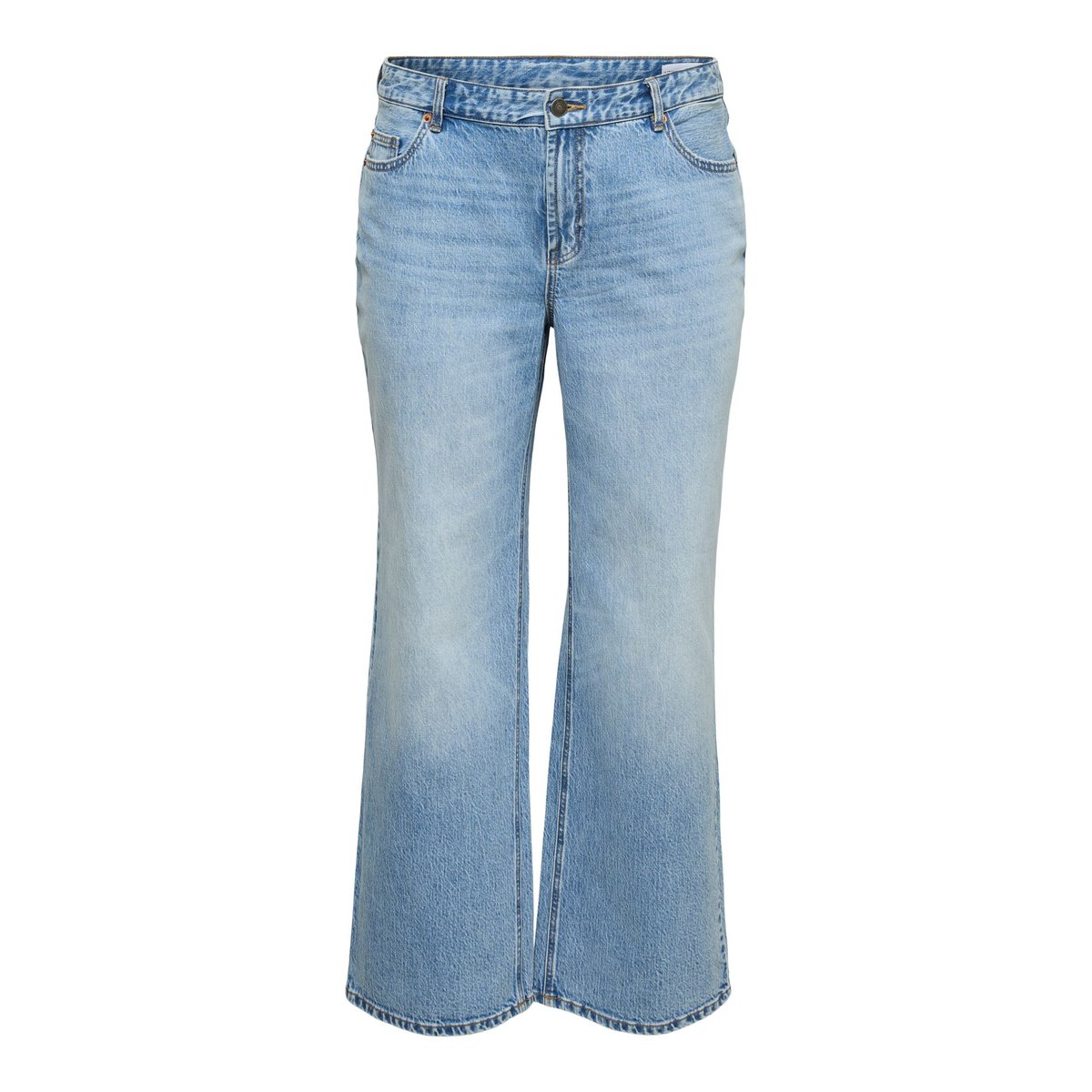 Jean À Coupe Large light blue denim, VERO MODA