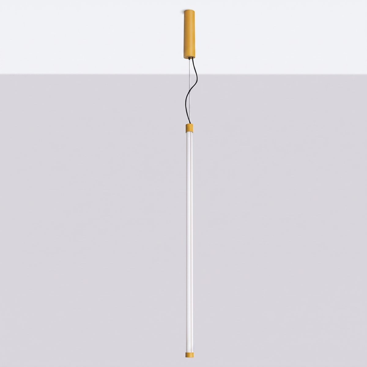 Suspension Acier Jaune LED 1 Trang jaune, EDEN