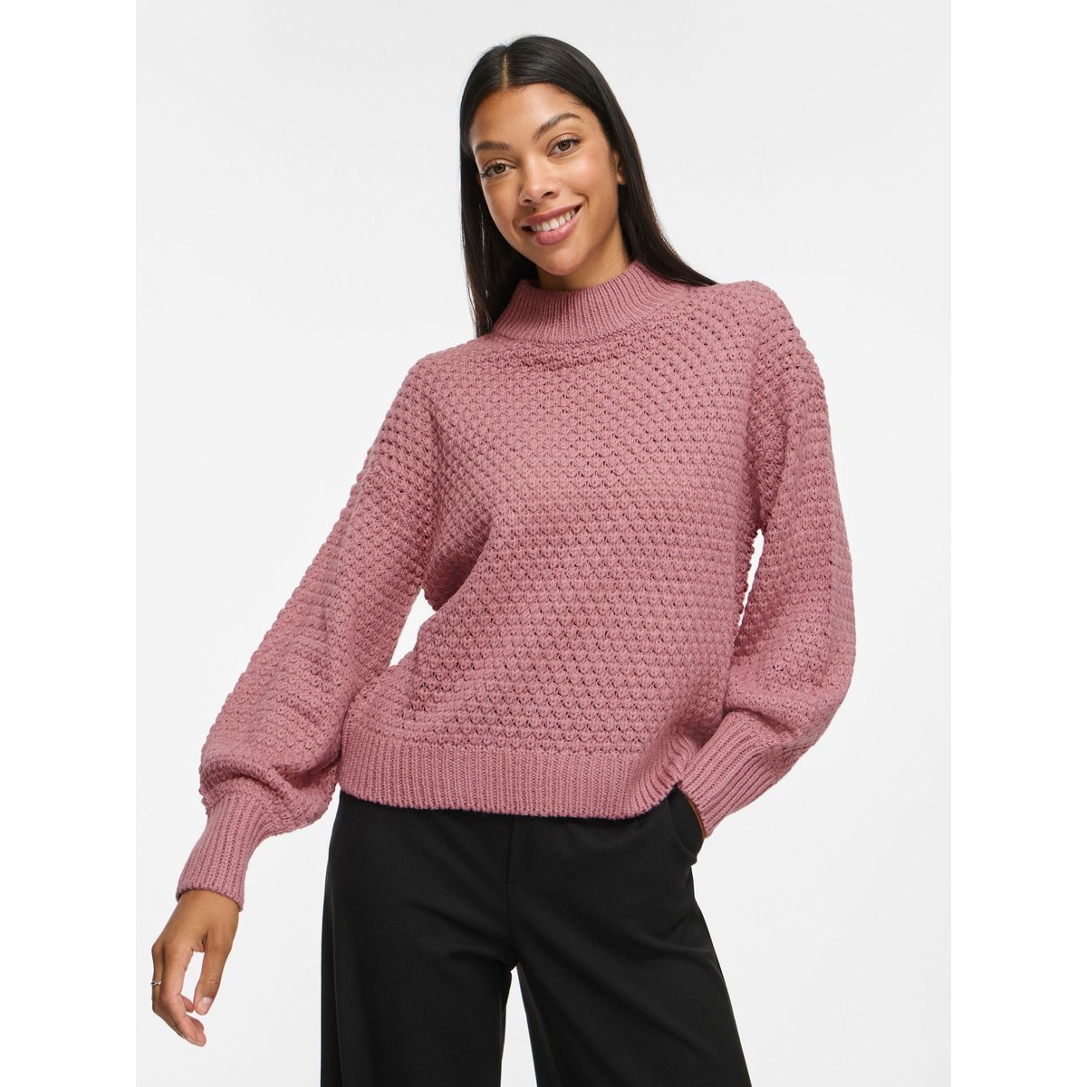 Pull En Maille violet - nostalgia rose1, VILA