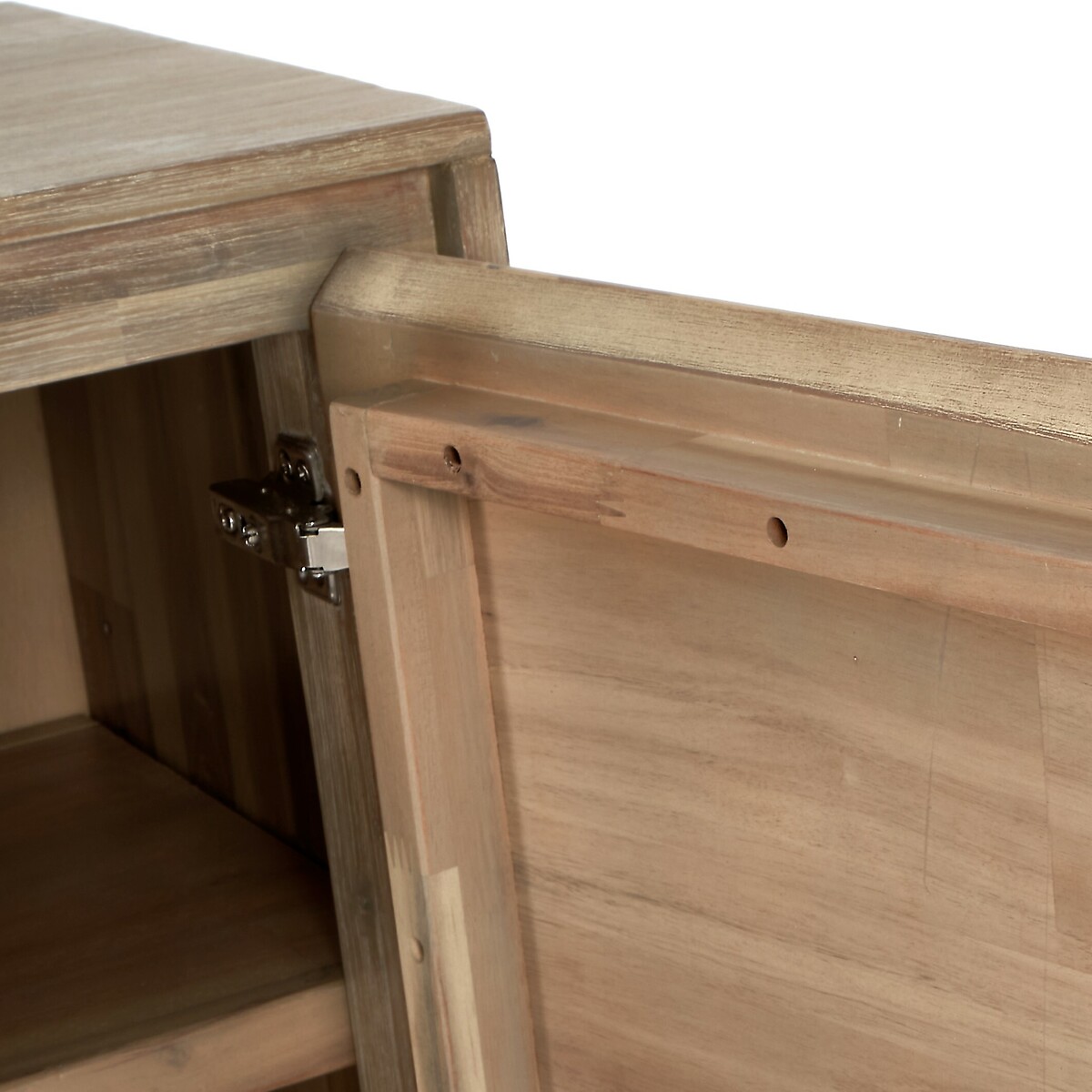 Marea Sand Wash Wood 3 Door Sideboard acacia, ÉDITÉ