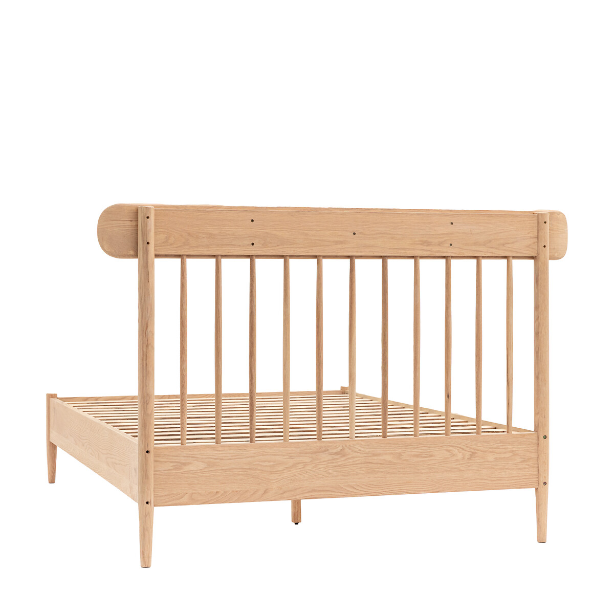 Hale Mid-Century Oak Spindle Bed oak, ÉDITÉ