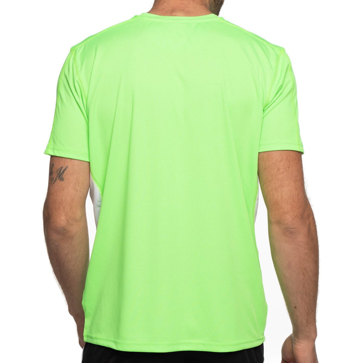 T-shirt sport col v vert, SHILTON
