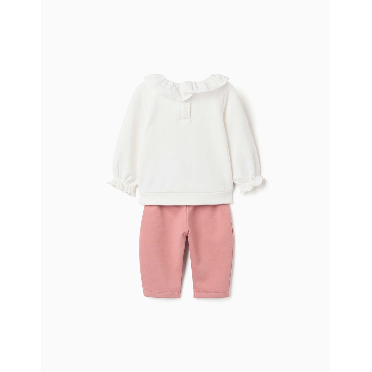 Ensemble de jogging en coton peigné avec imprimé Winnie l'Ourson blanc, ZIPPY