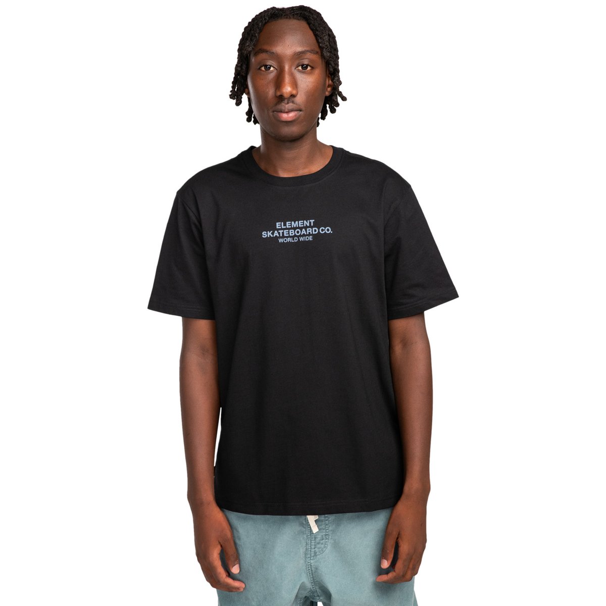 T-shirt à manches courtes SKATEBOARD CO noir flint black, ELEMENT