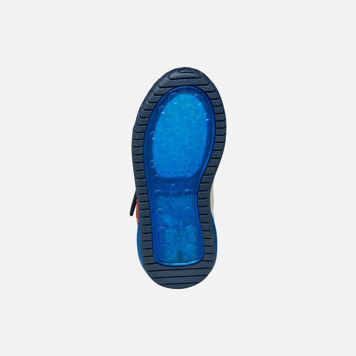 Baskets montantes, respirantes, à LED, INEK bleu marine/bleu clair, GEOX
