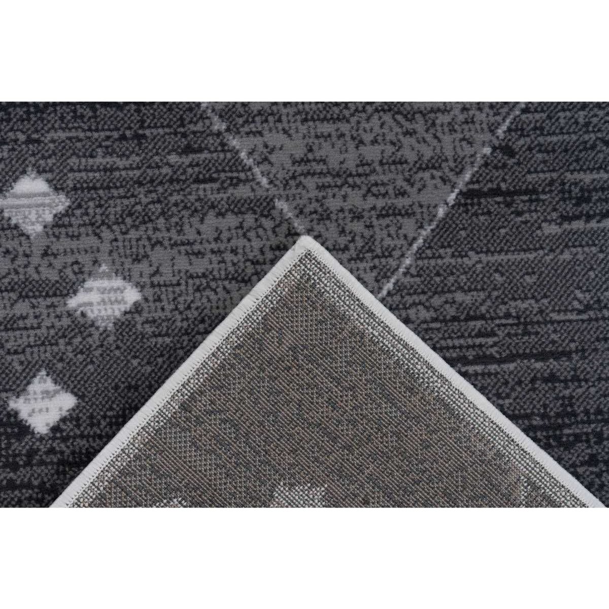 Tapis rectangulaire tissé, VANCOUVER gris, blanc, ARTE ESPINA