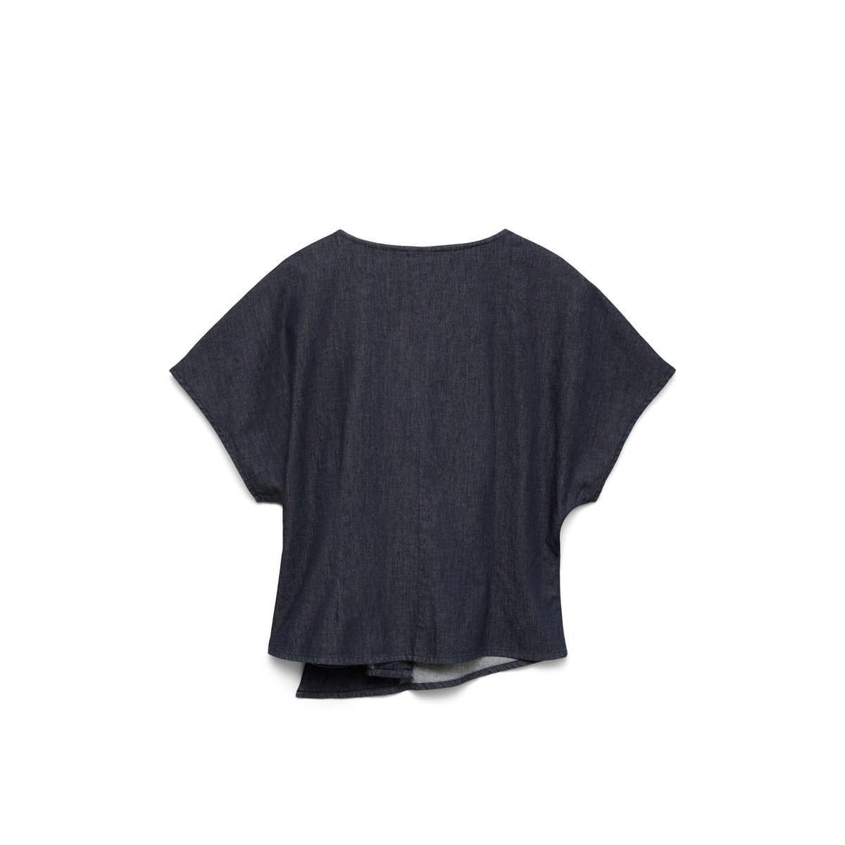 Top Asymétrique dark blue denim, VERO MODA