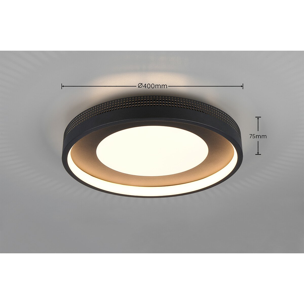 Plafond Solea, da Trio Lighting preto , TRIO LIGHTING
