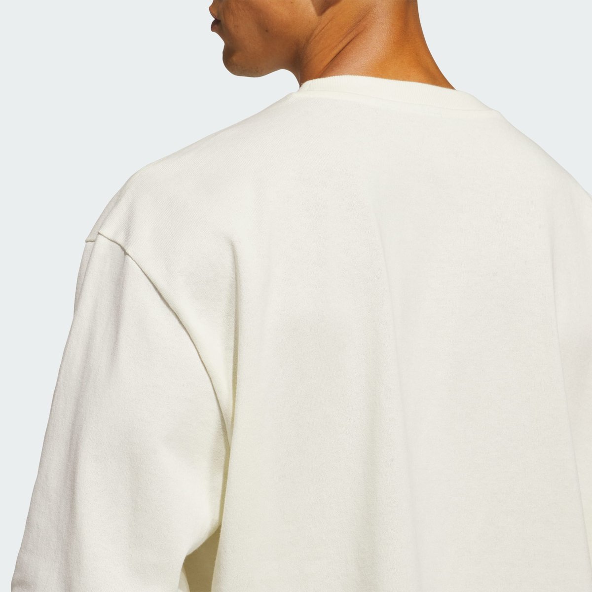 T-Shirt À Manches Longues Basketball En Jersey Adidas T-Shirt À Manches Longues Basketball En Jersey Adidas off white, adidas Performance