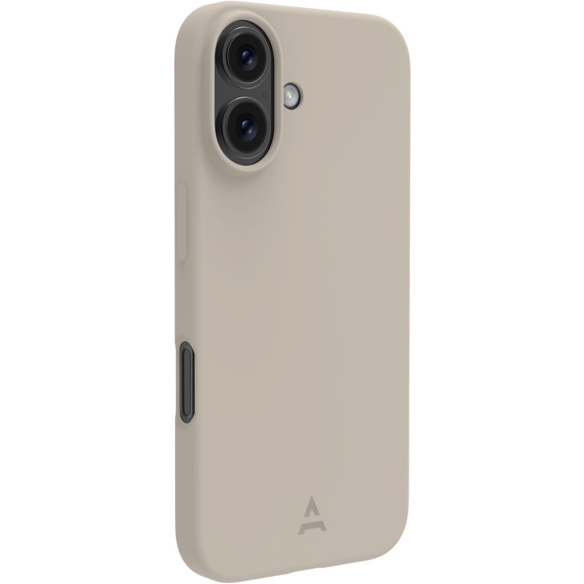 Coque iPhone 16 magnétique - Beige couleur unique, ADEQWAT
