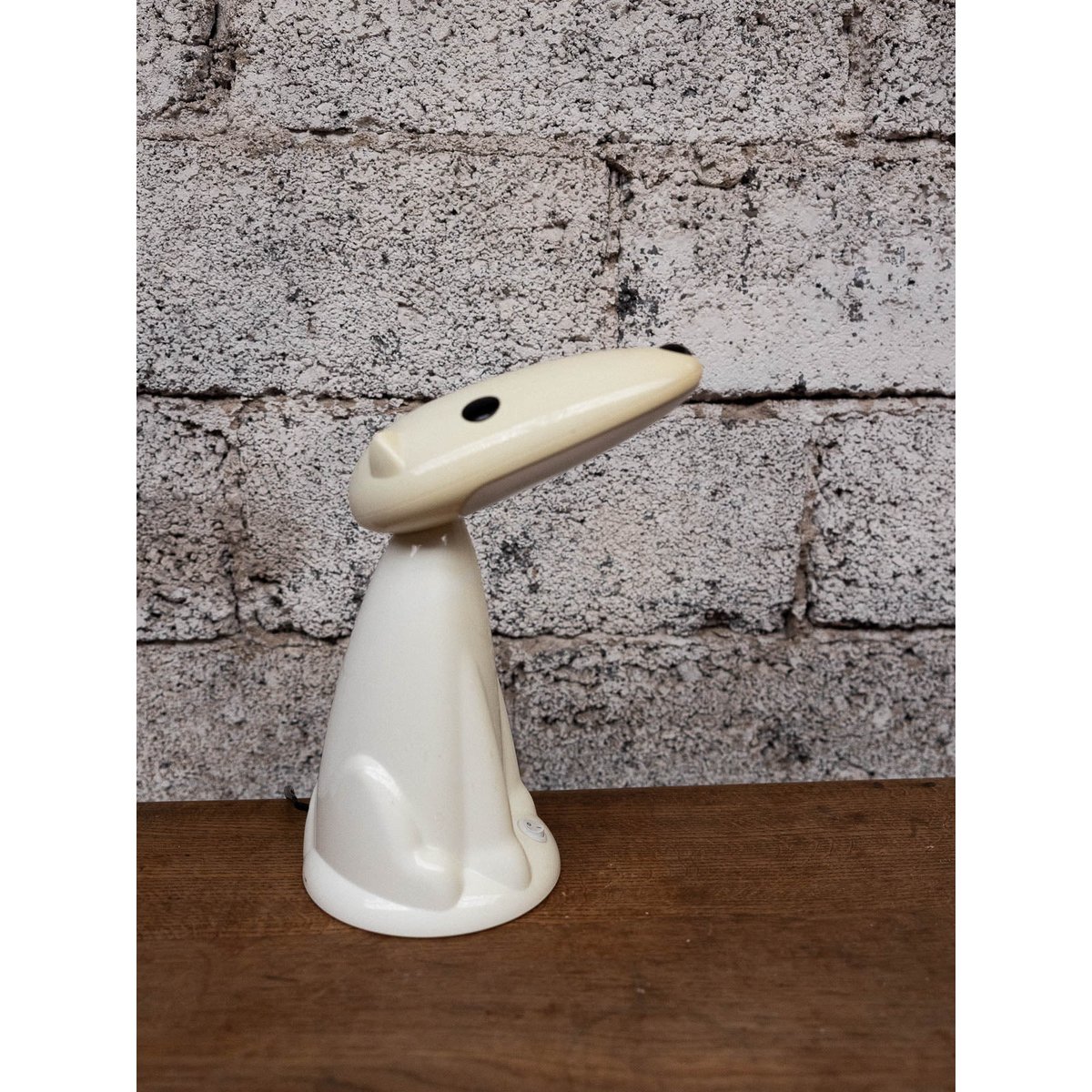 Lampe à poser signée Philippe Starck Julia N°1001 - Bon état blanc, DEBONGOUT