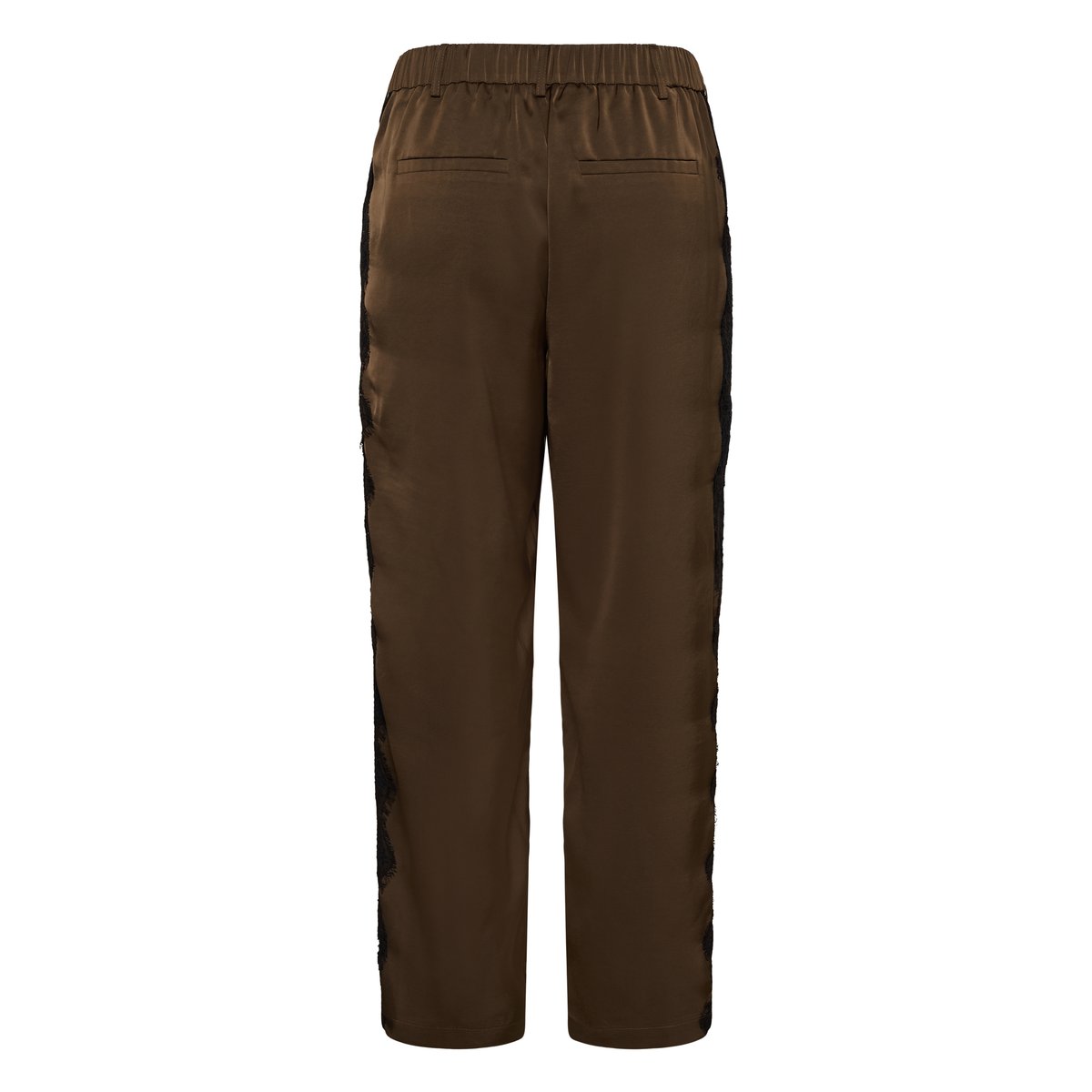 Pantalon casual marron seal brown, KAFFE CURVE