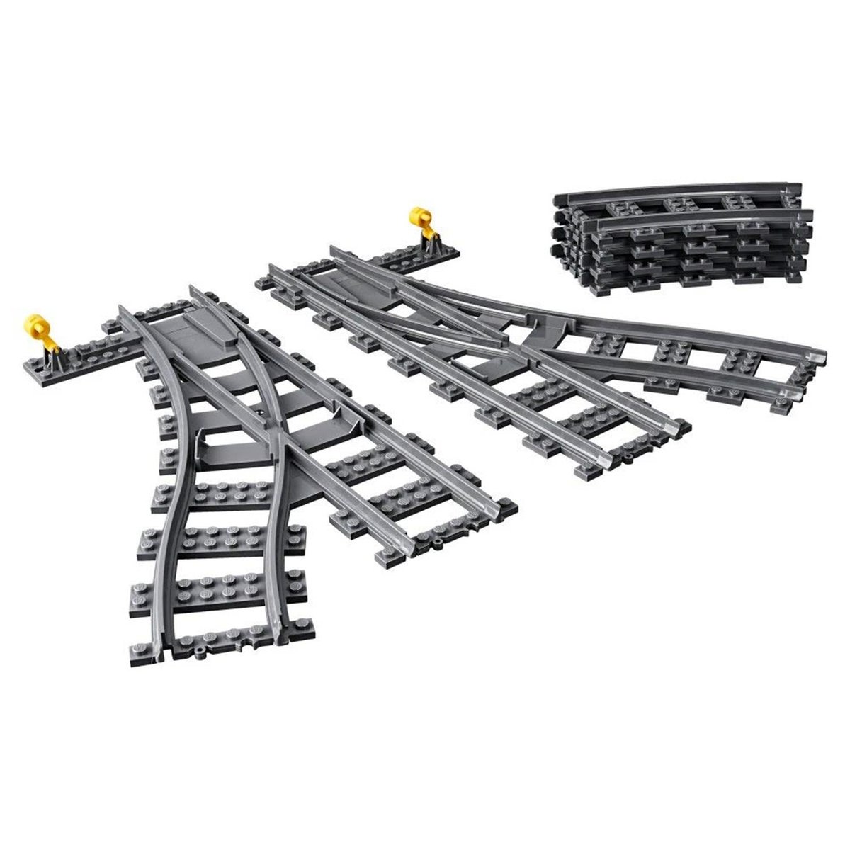 LEGO City - Les aiguillages - 60238 gris, LEGO