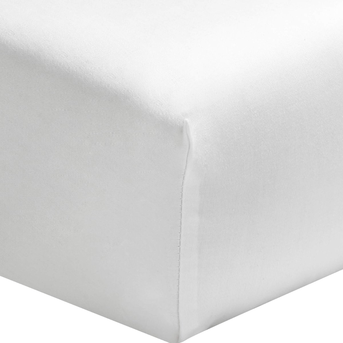 Drap housse TPR bio bonnet 30 made in France blanc, TERRE DE NUIT