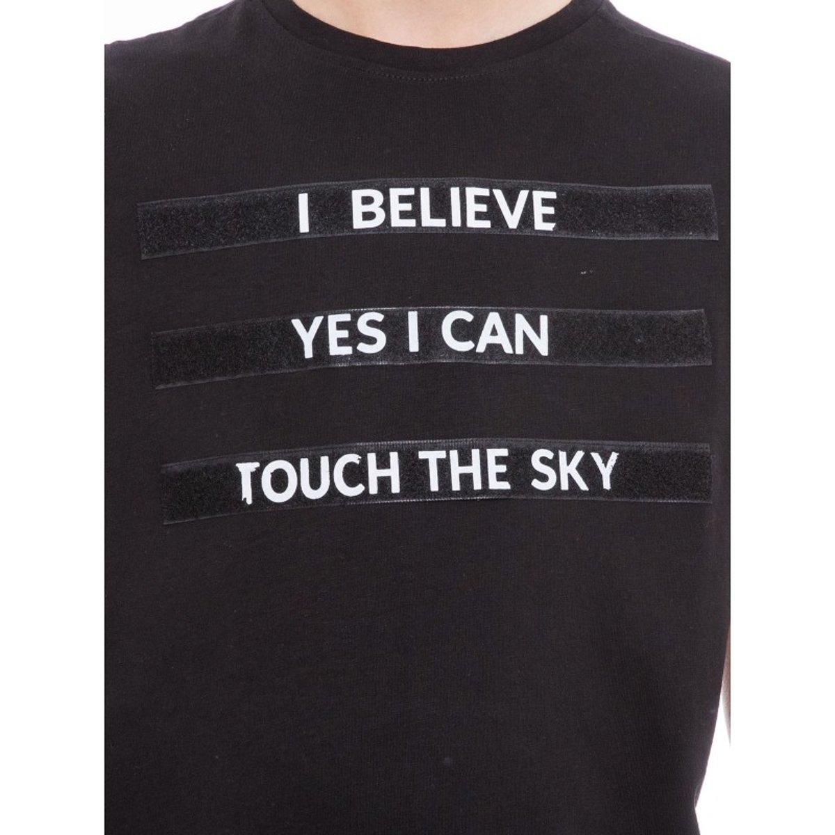 T-shirt Col Rond Nalisto noir, RITCHIE
